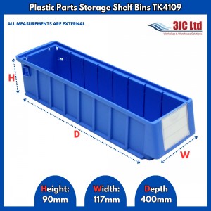 Plastic Parts Shelf Bins TK4109
